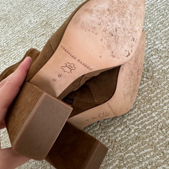 Loeffler Randall Isla Brown Booties Size 6 - Picture 5 of 6